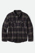 Bowery Flannel- Black/Charcoal